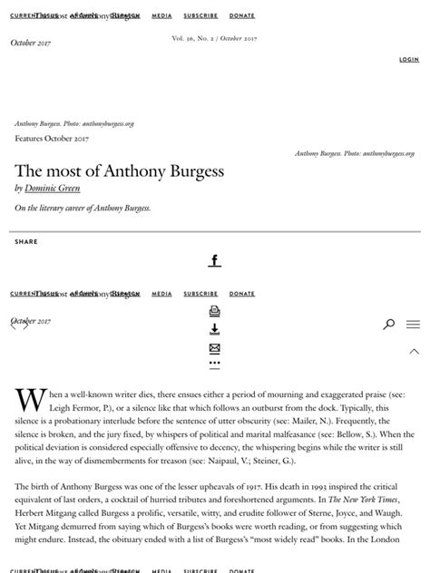 Anthony Burgess | PDF