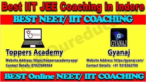 Best 10 IIT JEE Coaching Institutes In Indore