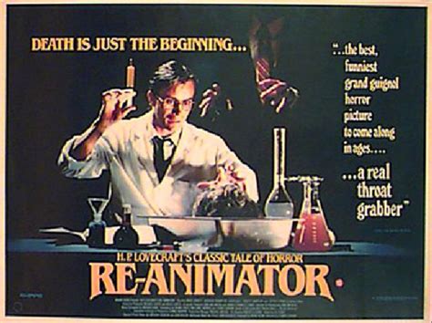 Re-Animator 1985 British Quad Poster - Posteritati Movie Poster Gallery