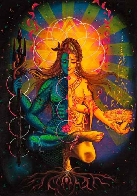 Image result for shiva shakti images | Lord shiva painting, Shiva art ...