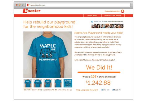 CustomInk Launches Booster, A Crowdfunding Service For T-Shirts ...