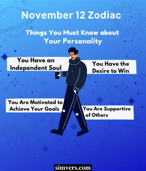 November 12 Zodiac: Birthday, Personality & More (Detailed Guide)