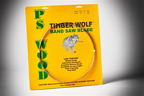 Timber Wolf Bandsaw Blade 93-1/2” 1/4” 6TPI PC Series | The Woodsmith Store