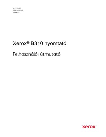 Xerox B310 Printer User Guide | Manualzz