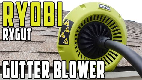 Ryobi Gutter Blower Attachment (RYGUT) - YouTube