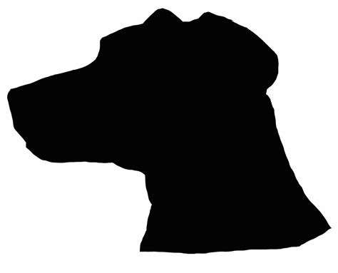 dog head silhouette clipart 10 free Cliparts | Download images on ...