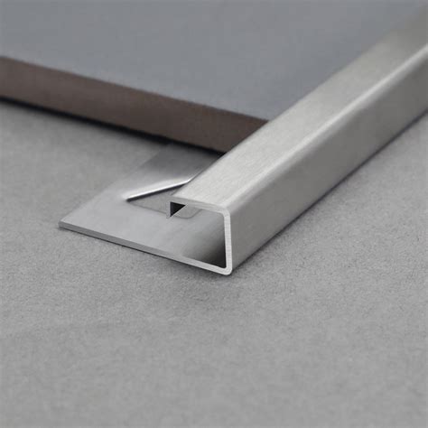 Supply Stainless Steel Brushed Square Bathroom Tile Trim SSAG Factory ...