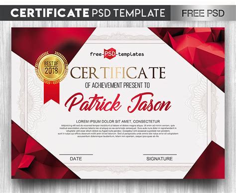 18 Best Free Certificate Templates (Printable Editable Downloads)