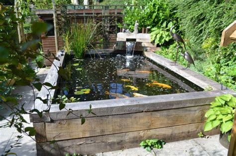 Creating Raised Ponds In Your Garden | Fish pond gardens, Backyard ...