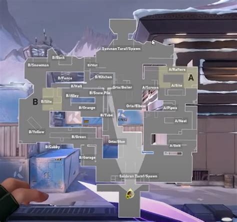 Icebox leaks reveals the new map’s layout and callouts