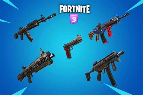 Fortnite Chapter 3 Season 1: Full list of every new weapon