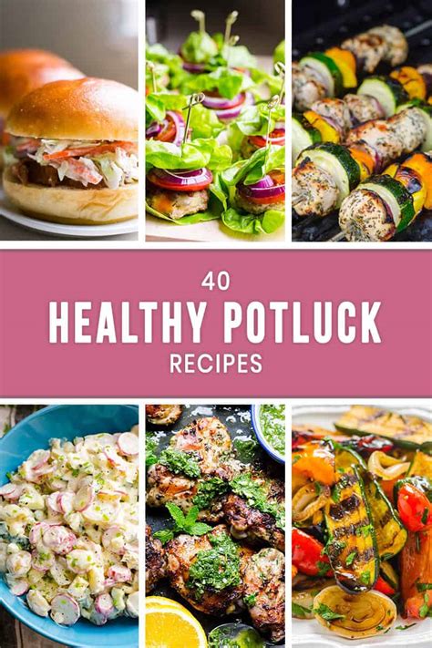 40 Healthy Potluck Recipes - iFOODreal - Healthy Family Recipes