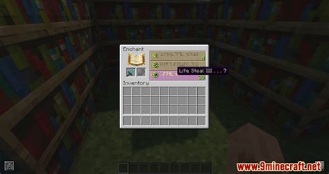 Life Steal Enchantment Mod (1.19.4, 1.18.2) - Damage Sustain ...