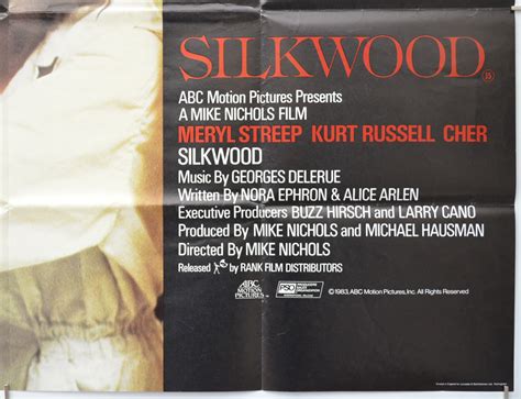 Silkwood - Original Movie Poster