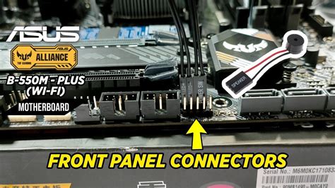 How To Connect FRONT PANEL CONNECTORS, INTERNAL SPEAKER to the ...