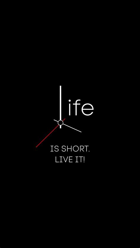 Life Is Short Live It IPhone 13 Wallpaper - IPhone Wallpapers : iPhone ...