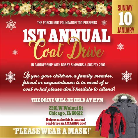 Coat Drive Flyer on Behance