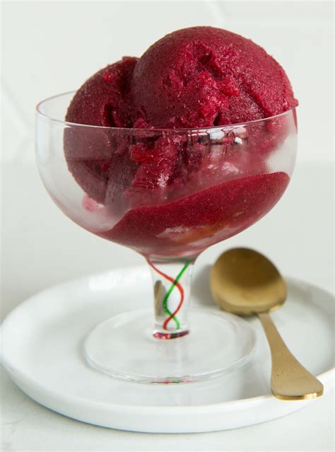 Cranberry Sorbet | RICARDO