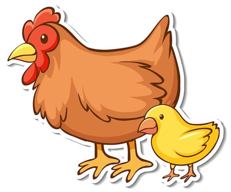 Chicken And Chick Clipart