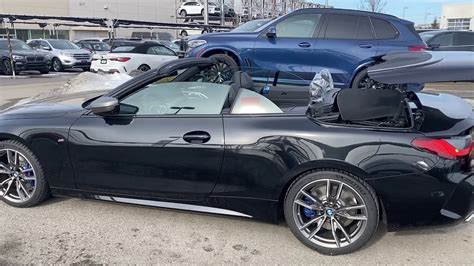 2021 BMW All New M440i Cabriolet Black Sapphire - YouTube