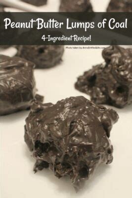 Peanut Butter Lumps of Coal Recipe