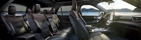 2021 Ford Explorer Interior, Seating, & Cargo | Holiday Ford