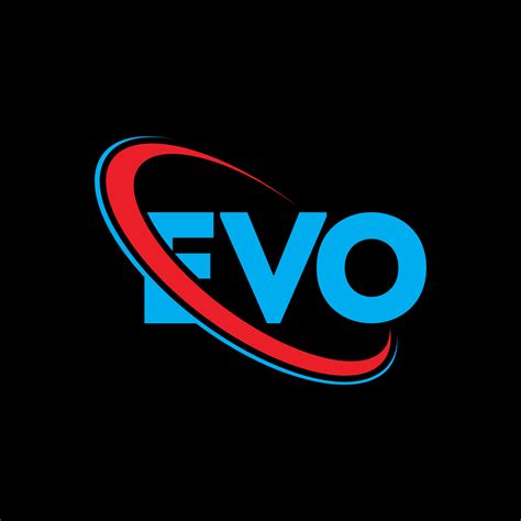 EVO logo. EVO letter. EVO letter logo design. Initials EVO logo linked ...