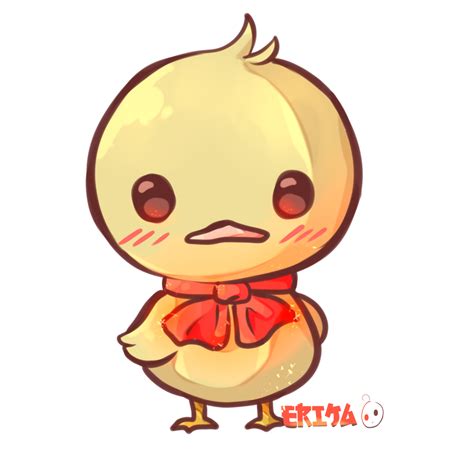 Kawaii Duck by Dessineka on DeviantArt