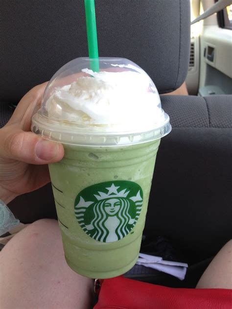 Starbucks Green Tea Frappe