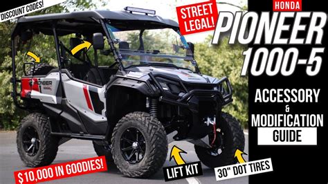 NEW Honda Pioneer 1000-5 Trail Edition with $10,000 in Accessories ...