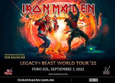 Iron Maiden: Legacy Of The Beast Tour en México - Me hace ruido