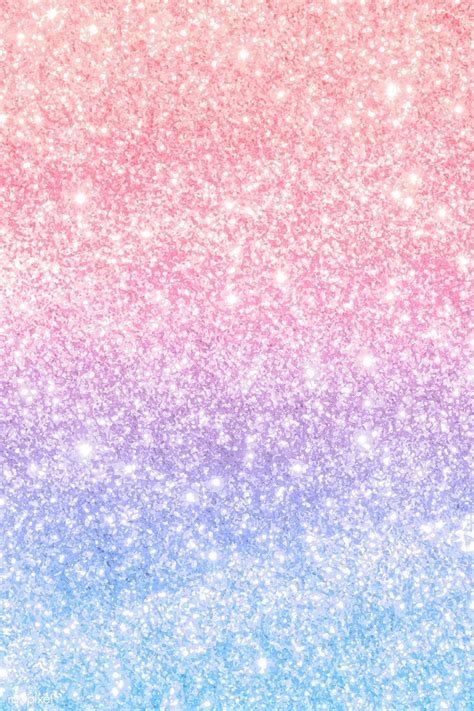 Pink And Blue Glitter Wallpaper