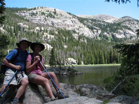 Frank and Deb's 2010 RMNP Adventure: Tuesday Hike To Lone Pine Lake