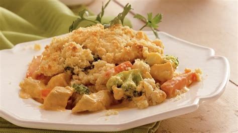 Cheesy Chicken Casserole recipe from Betty Crocker