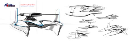 Hydroplane design project on Behance