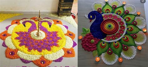 15 Rangoli Designs For Diwali | Latest Rangoli images + Videos