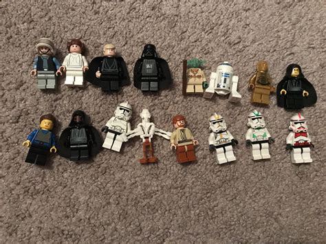 My classic LEGO Star Wars collection. : r/StarWars