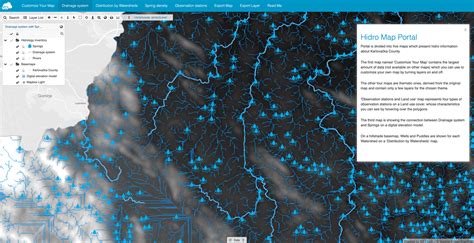 How to Create a Hydrological Map Portal | GIS Cloud