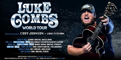 Luke Combs Australia New Zealand Tickets Concert Dates Pre | Hot Sex ...