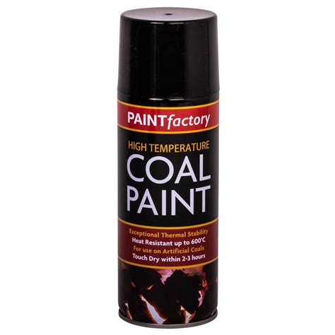 PaintFactory Coal Paint Black 400ml – FIXRA