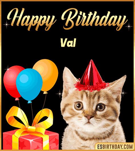 Happy Birthday Val GIF 🎂 Images Animated Wishes【28 GiFs】