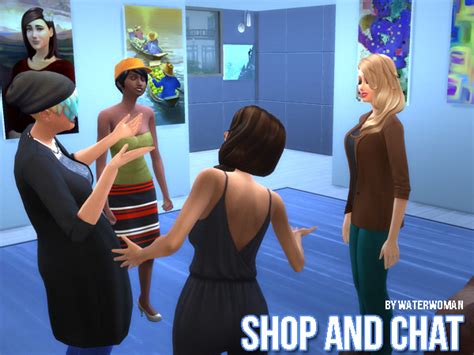 Art Gallery Store by Waterwoman at Akisima » Sims 4 Updates