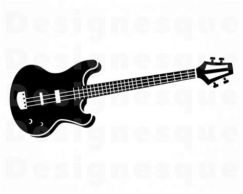 Electric Guitar 3 SVG Electric Guitar Svg Guitar SVG | Etsy