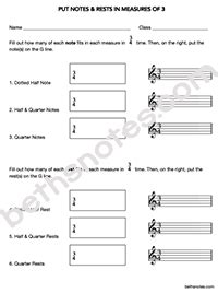 Meter Worksheets & Visuals - Beth's Notes