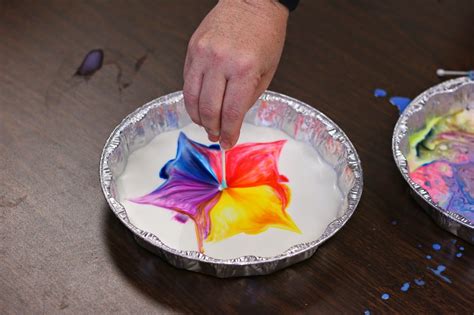 Science Project With Milk Food Coloring And Soap - Caridad Denton's ...