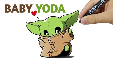 Cute Yoda Drawing