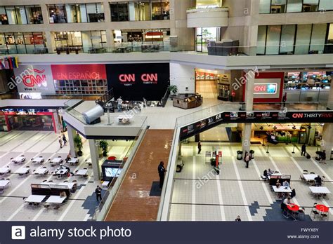 The Inside CNN Studio Tour, Atlanta, Georgia, USA Stock Photo - Alamy