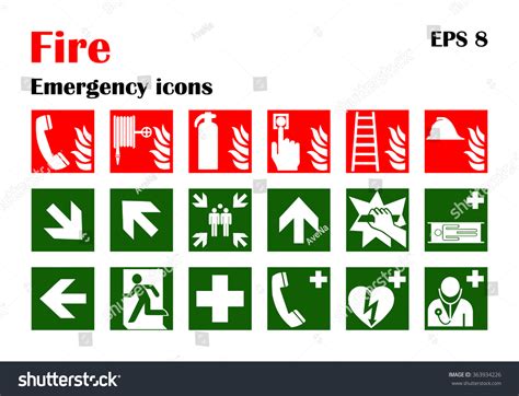 989 Evacuation Plan Symbols Vector Images, Stock Photos & Vectors ...