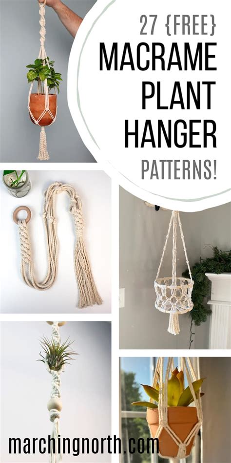 27 Free Step-By-Step Macrame Plant Hanger Patterns (with Tutorials ...