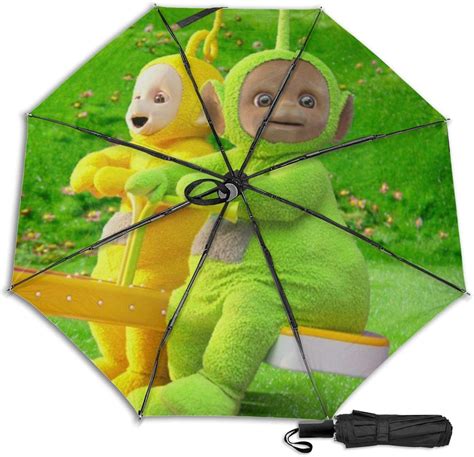 Amazon.com: Tele-Tubbies Umbrella Tri Fold Umbrella Waterproof ...